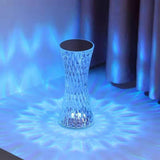 Rechargeable Crystal Table Lamp with Touch Control